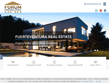 Tablet Screenshot of fuerteventura-realestate.com